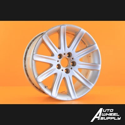 BMW 745i 750i 760i 2002-2008 Silver Style 95 OEM 19" Inch FRONT Wheel Rim - Image 1 of 4