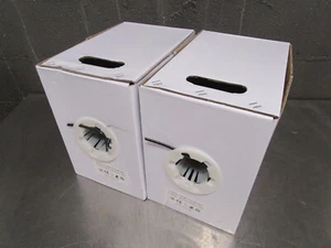 Cat5e OUTDOOR Cable Ethernet Solid Wire UV Rated Direct Burial 1000ft 2 500 Box - Picture 1 of 3