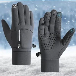 Winter Gloves Waterproof Thermal Sport Glove for Men Women for Running Cycling D - Picture 1 of 8