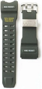 Casio G-Shock Mudmaster GWG-1000 Watch Band Strap Khaki New - Picture 1 of 24