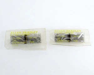 Lot of (100) Allen-Bradley RCR05G100JS Carbon Composition Resistors 1/8W 10 Ohms - Picture 1 of 3