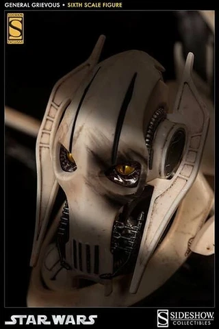 Star Wars 1/6 General Grievous Sideshow EXCLUSIVE Figure 1st Original Version!!! Cover
