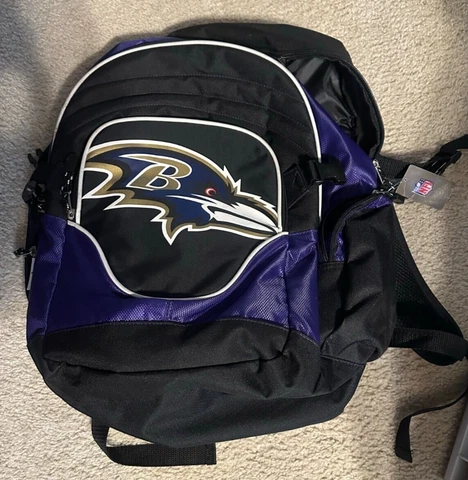 Baltimore Ravens Back Pack Bag NWT Cover