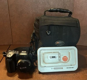 Kodak EasyShare Digital Camera DX7590 5.0MP Y2K W/Batt, Case, Charger & Cables - Picture 1 of 18