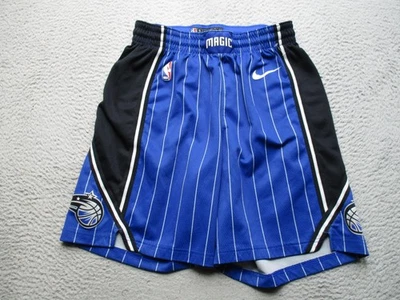 Pantalones Cortos Orlando Magic Para Hombre Grandes Azul Negro NBA Baloncesto Rayas Dri-FIT Nike Foto 1 de 4