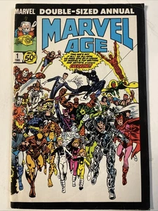 Marvel Age Annual #1 Marvel 1985 FN/VG 2nd App Silver Sable - Picture 1 of 10