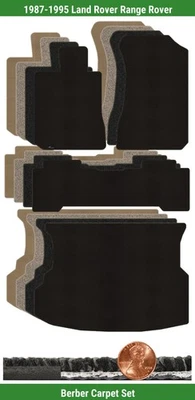 Juego de alfombrillas bereber personalizadas para Land Rover Range Rover '87-95 (4 piezas) #VE3 Foto 1 de 4