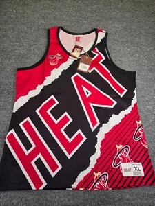 Mitchell & Ness Miami Heat Jumbotron 2.0 Sublimated Tank Top Herren XL Neu mit Etikett - Bild 1 von 8