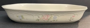 Pfaltzgraff ~ USA ~ "TEEROSE" ~ Lasagne/Backform mit Griff ~ 14 Zoll x 9 Zoll - Bild 1 von 8