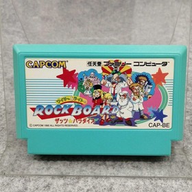 Famicom Software Model Wily Light S Rockboard Capcom FHw86