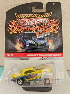 Hot Wheels Drag Strip Demons Justin Grant's Don Schumacher's Real Riders D33 - Picture 1 of 1
