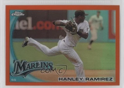 2010 Topps Chrome Orange Refractor Hanley Ramirez #153 - Image 1 of 2