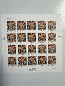 2003 Wisdom Rockefeller Center $1 Stamps Sheet of 20 NM-M! - Picture 1 of 2