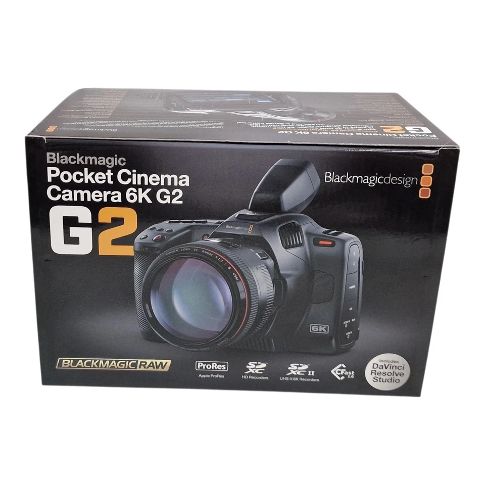 Blackmagicdesign Pocket Cinema Camera G2 – 6K Super 35 – Pro-Video – NEU - Bild 1 von 4