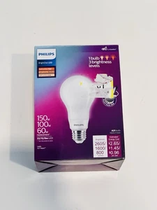 Philips - Bright Dial - LED A21 MEDIUM BASE  Light Bulb 150 100 60W 22/12/8W NEW - Picture 1 of 3