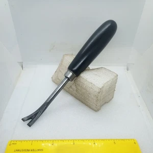 Vintage Taymar Nagel Tack Heber Abzieher Hebeleisen Holzgriff altes Zimmermannswerkzeug - Bild 1 von 12