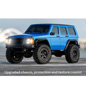 Plastic 1/18 4*4 RC Rock Crawler 3Speed Off Road Vehicle RTR W/Brushed Motor - Picture 1 of 7