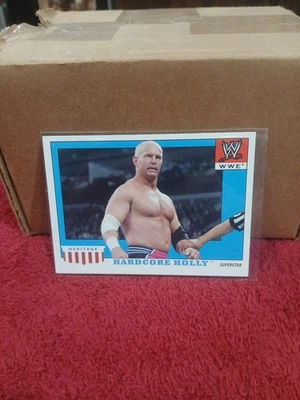 Hardcore Holly 2008 WWE Heritage IV Topps Superstar #21 - Image 1 of 2