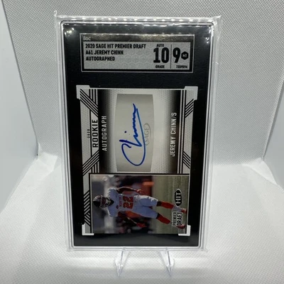 2020 Sage Hit - Rookie Autographs Jeremy Chinn #A61 (AU, RC) - Image 1 of 2