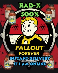 Fallout 76 [PC] RAD-X 500X INSTANT DELIVERY IF I AM ONLINE - Picture 1 of 2