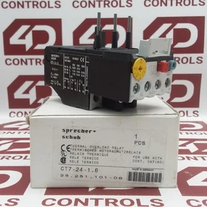 CT7-24-1.6 | Sprecher + Schuh | Overload Relay, Thermal, 1-1.6A, Opened - Picture 1 of 1