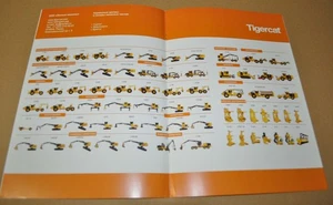 Tigercat Model Range Skidder Harvester Logging Trattore Brochure Brochure Brochure - Foto 1 di 3