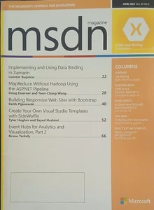 2015 JUNE MSDN MAGAZINE - XAML Data Binding in Xamarin - Picture 1 of 2