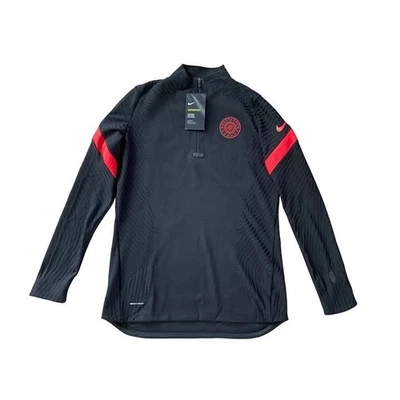 NUEVO CON ETIQUETAS Mujer Mediano Nike Portland Thorns Fútbol 1/4 Cremallera Vaporknit Top/Chaqueta NWSL Foto 1 de 2