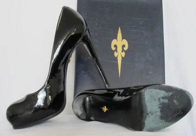 $245 AUTH Pour La Victoire Irina платформе насосы 9,5 коробка - Изображение 1 из 4