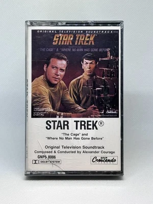 STAR TREK - The Cage / Where No Man Has Gone Before - Cassette - Image 1 of 2