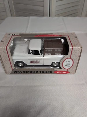 1993 Ertl 1955 Pickup Truck Farm & Family Bank 1:25 Scale Diecast Model NIB - Image 1 of 4