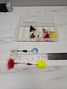 6 Stück Angelköder Colorado Spinnerbaits handgefertigt - wie abgebildet - Bild 1 von 13