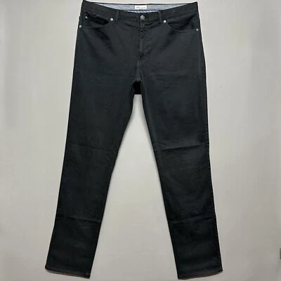 Pantalones de satén Peter Millar Ultimate 5 bolsillos para hombre talla 36 x 33 negros Foto 1 de 4