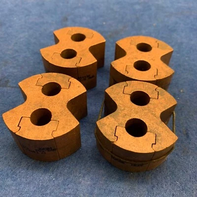 (Lote de 4) Conector de alimentación paralelo de doble tapa dividida Dmc Power Foto 1 de 4