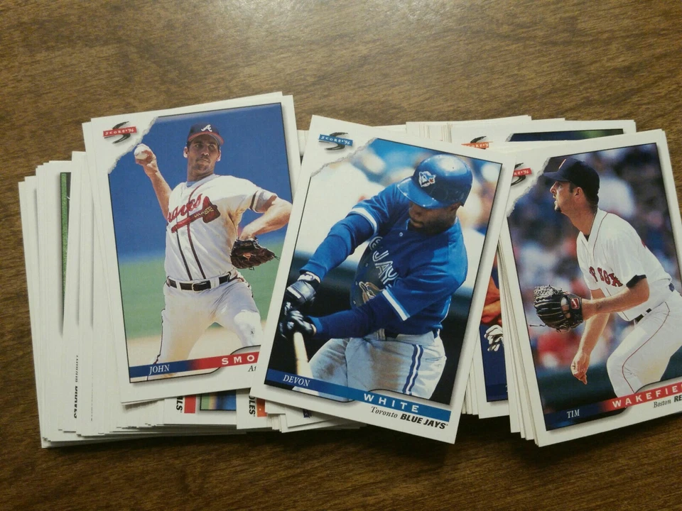 1996 Score Baseball Card pick from list  (1-100) - Image 1 of 1