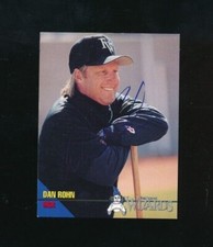 1995 Fort Wayne Wizards #26 Dan Rohn signed auto autograph swsw6