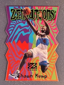 1997-98 Skybox Z-Force Zensations #8ZN Shawn Kemp Cavs Die-cut - Picture 1 of 2