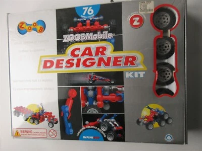 Zoob Mobile Car Designer 76 Piece Building Set Kit STEAM Educational Toy Gift - Image 1 of 4