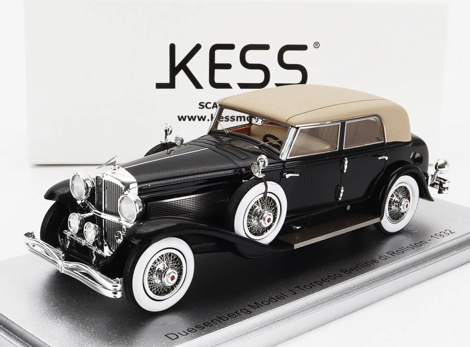 1/43 KESS-MODEL - DUESENBERG - MODEL J TORPEDO BERLINE ROLLSTON 1932 KE43055031 - Immagine 1 di 1