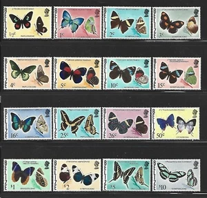 BELIZE. Año: 1974/5. Tema: SERIE BASICA. FAUNA. MARIPOSAS. (Óxido). - Picture 1 of 1