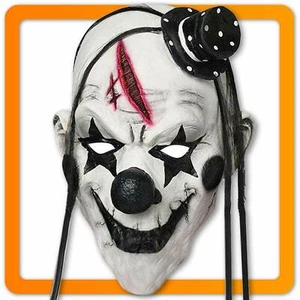Halloween Clown Maske Es Grusel Clownmaske Latex Haunted House Gesichtsmaske . - Bild 1 von 3
