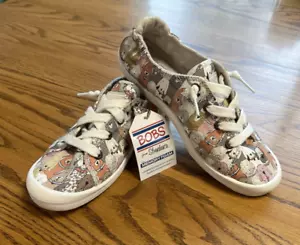BOBs from Sketchers Memory Foam Women's 6 - Dog Slip On / Lace Up Shoes - Petco - Picture 1 of 11