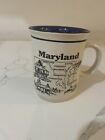 Maryland Souvenir Mug Traub Co Etched