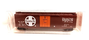 N Scale Micro-Trains MTL 32050/4 SFRB Santa Fe Railroad 50' Box Car Rd# 6181 NOS - Bild 1 von 4