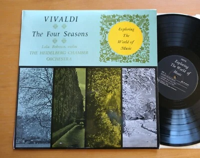 EXP 11 Vivaldi The Four Seasons Lola Bobesco NEAR MINT Stereo Vinyl ORYX - Image 1 of 4