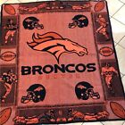 NFL Denver Broncos Throw Blanket 74"X87"  Black Friday 