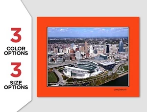 PAYCOR STADIUM Cincinnati Bengals Photo Caption Picture 8x10 11x14 or 16x20 (C1) - Picture 1 of 8