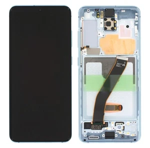 Samsung Genuine Original Service Pack S20 G980 G981 LCD Screen Display Blue - Picture 1 of 3