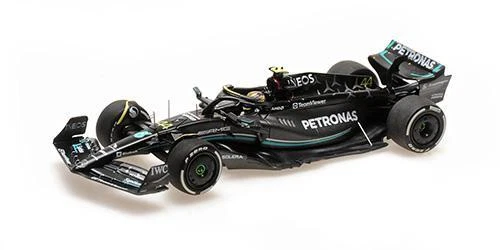 1:43 MINICHAMPS Mercedes Gp F1 W14 #44 Bahrain Gp 2023 Lewis Hamilton 417230144 - Image 1 of 2