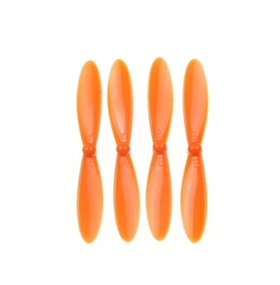 Hubsan X4 H107D Orange Propeller Blades Props Rotor Set 55mm Propellers - Image 1 of 3